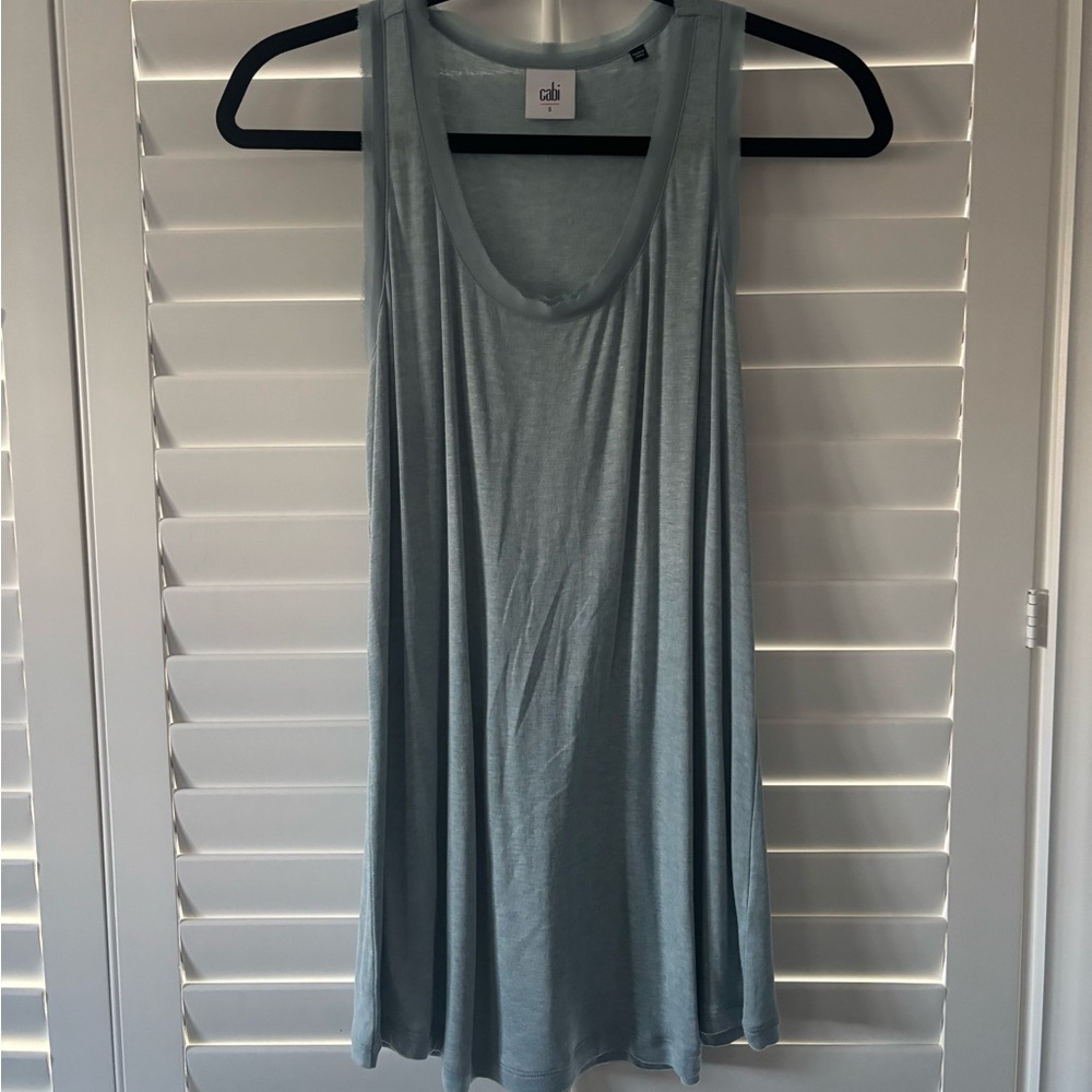 Cabi blue sleeveless tank